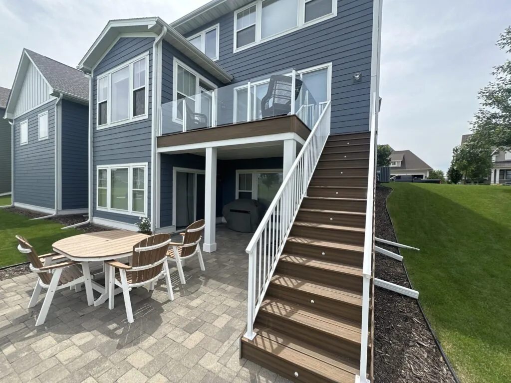 Deck built by BN Builders