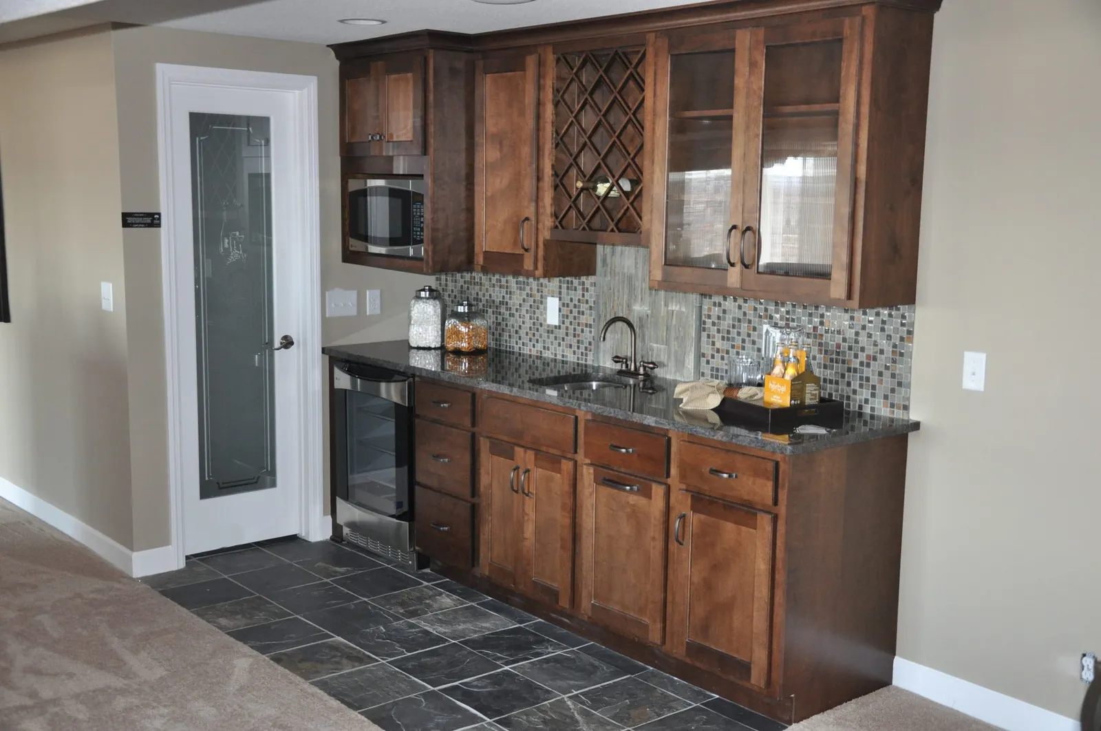 Finished basement remodel in Chanhassen, MN by BN Builders