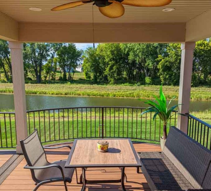 Porch built by BN Builders