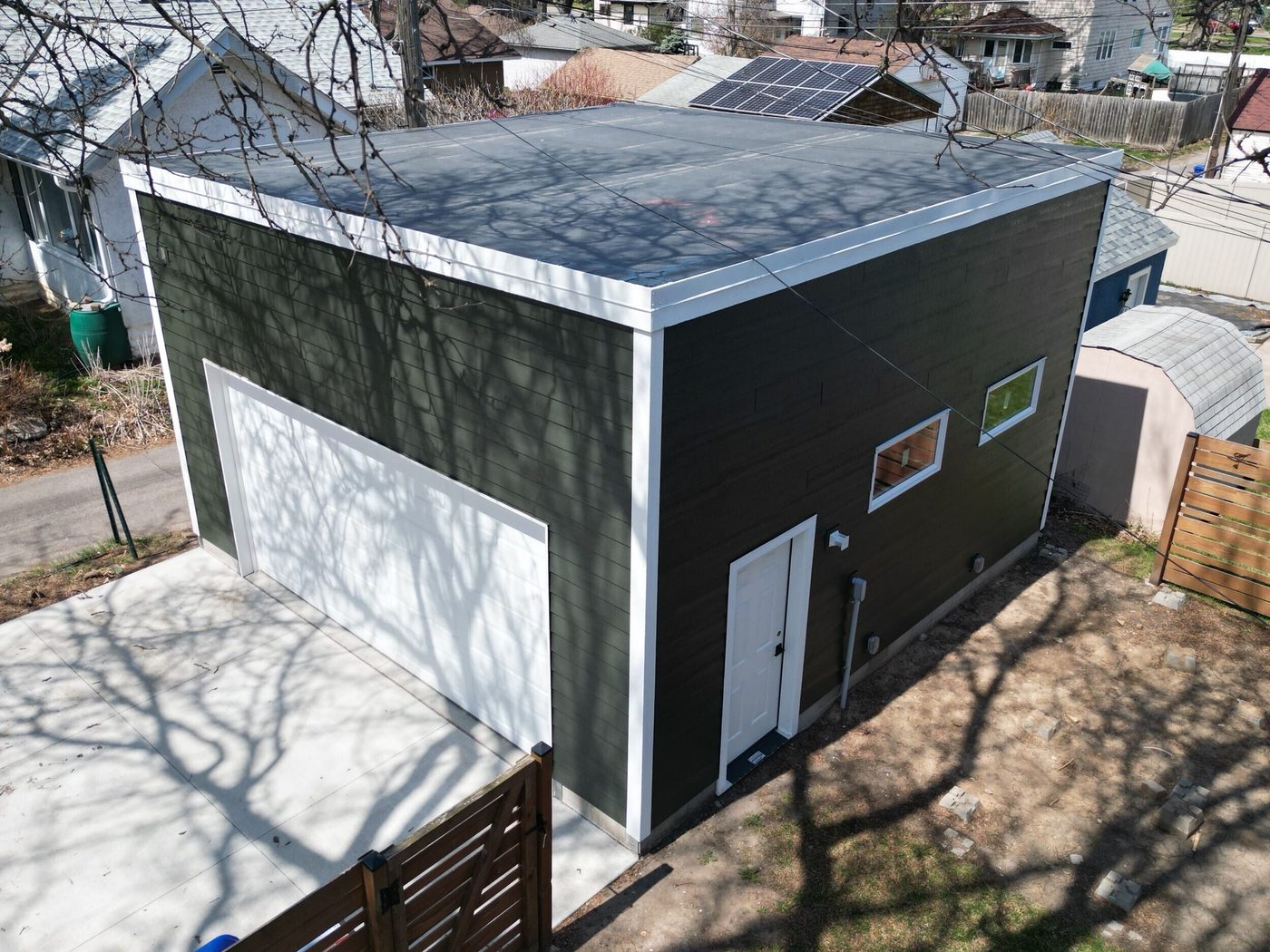 New detached garage, Saint Paul MN by BN Builders