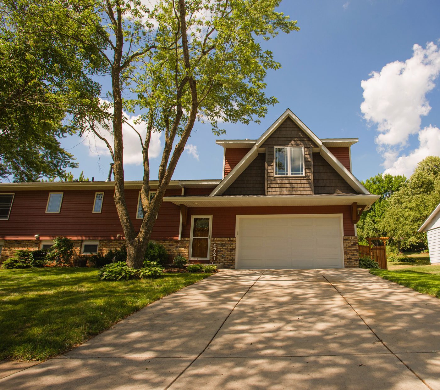 Garage addition built by BN Builders