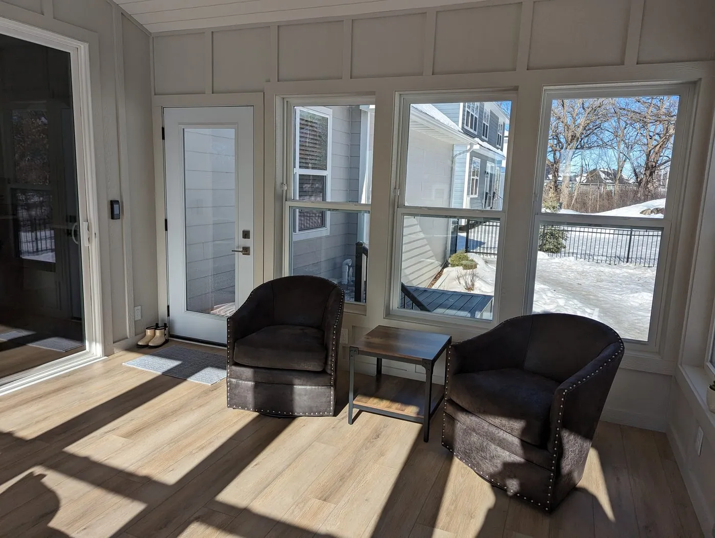 Three-season porch addition in Chanhassen, MN by BN Builders