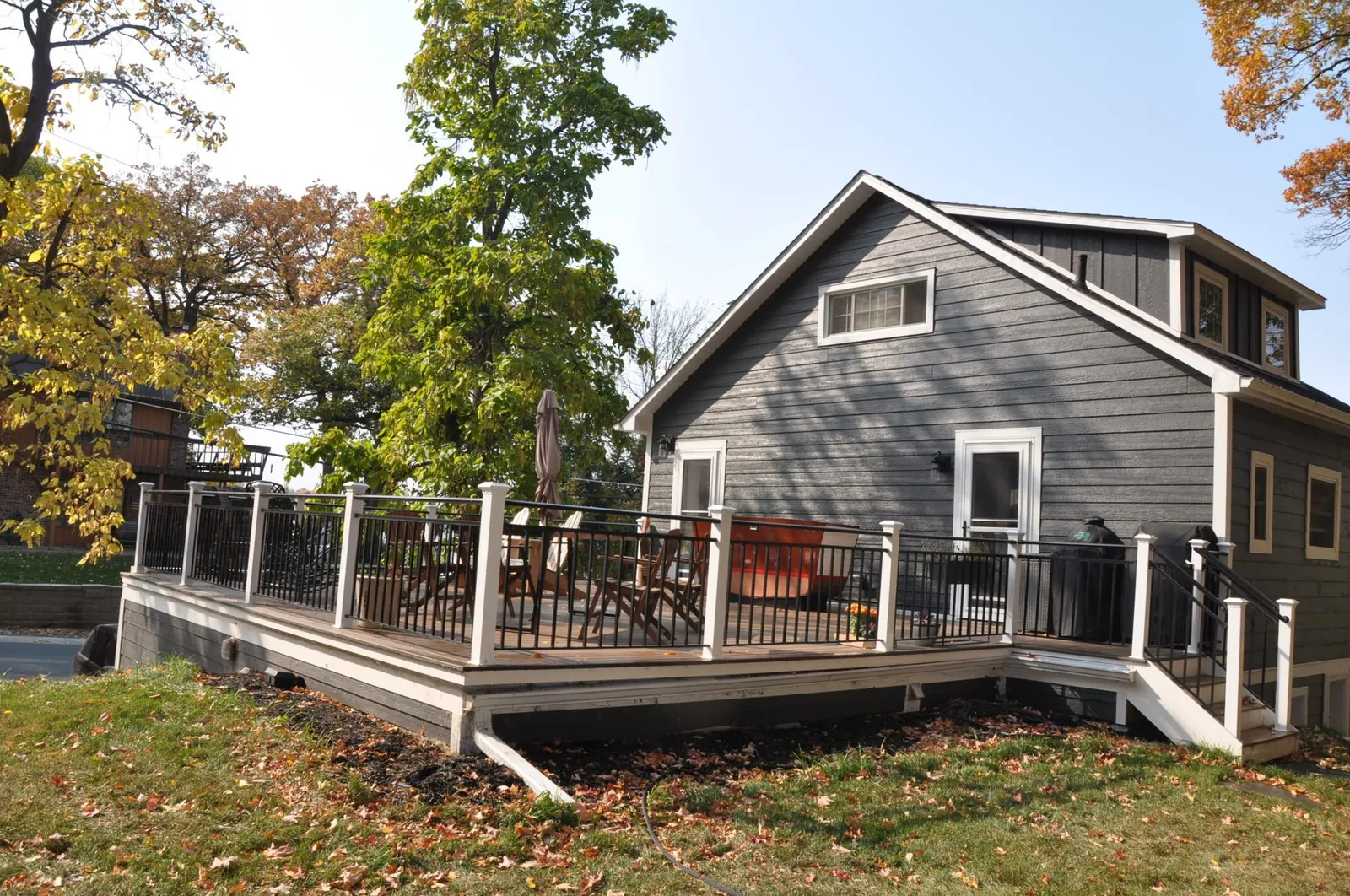 Trex deck aluminum railing mound MN by BN Builders