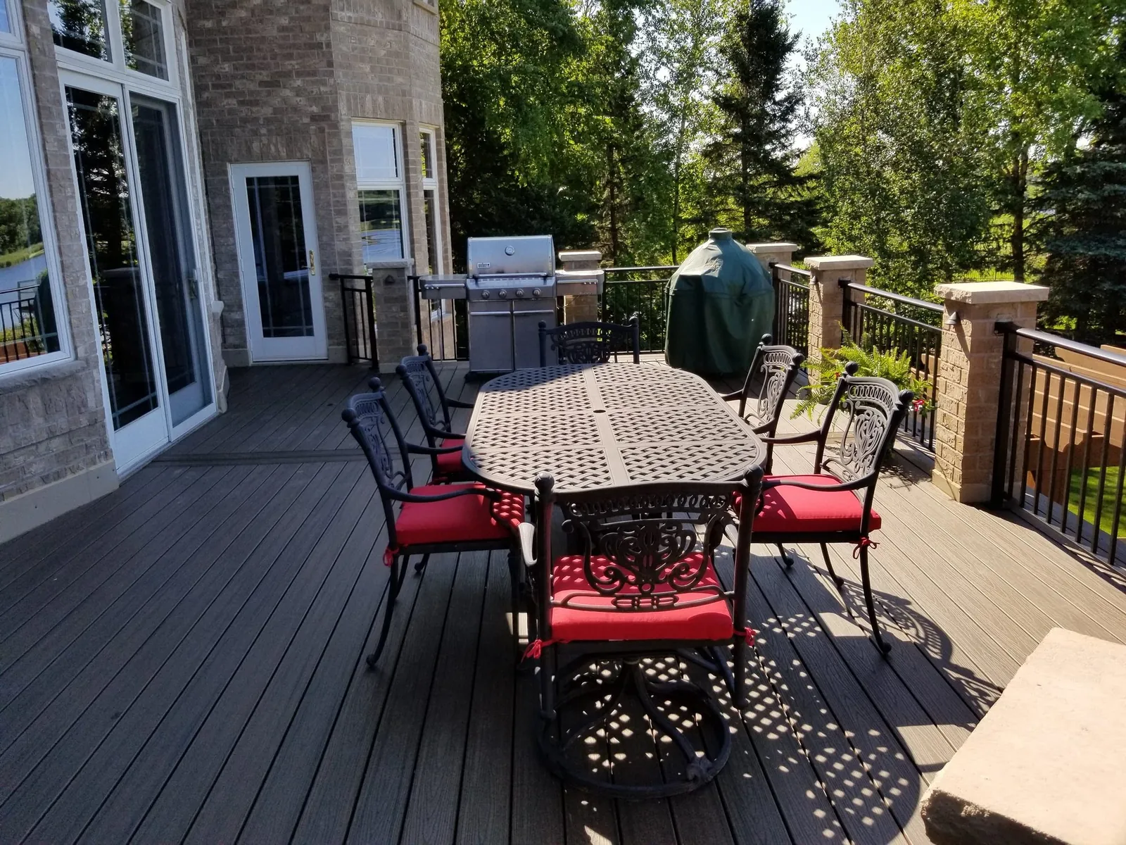 Trex transcends deck after eden prairie MN by BN Builders