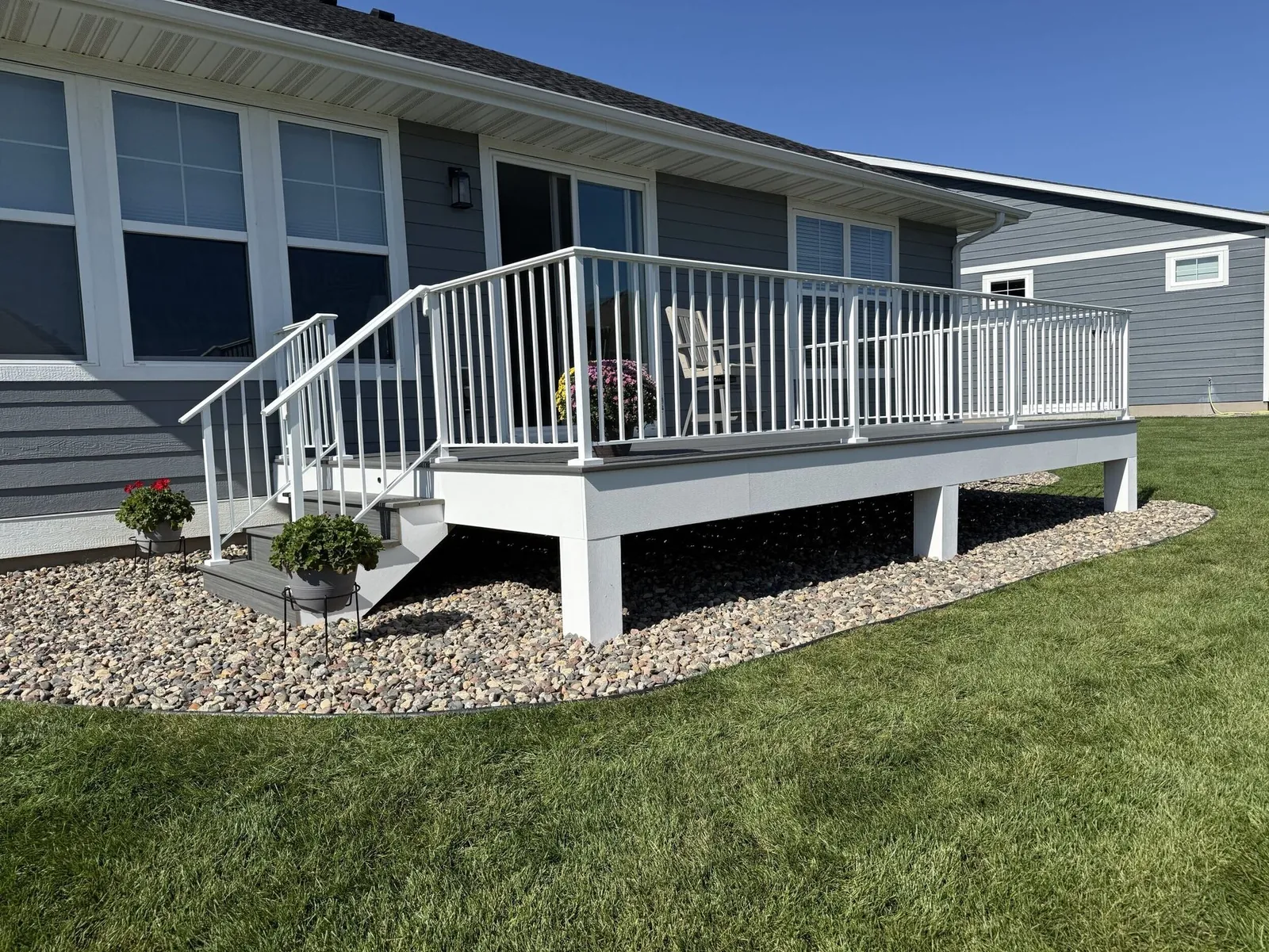 Trex transcends tropical deck lakeville MN by BN Builders