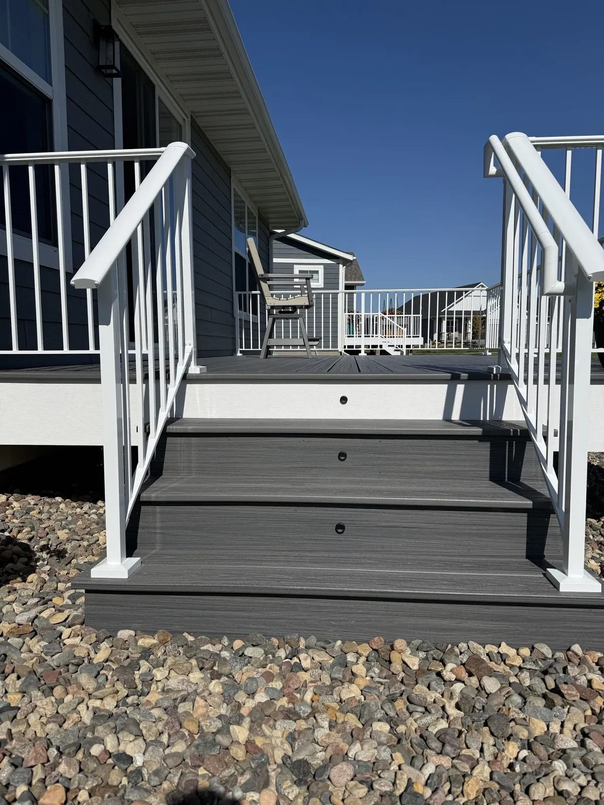 Trex transcends tropical deck lakeville MN by BN Builders