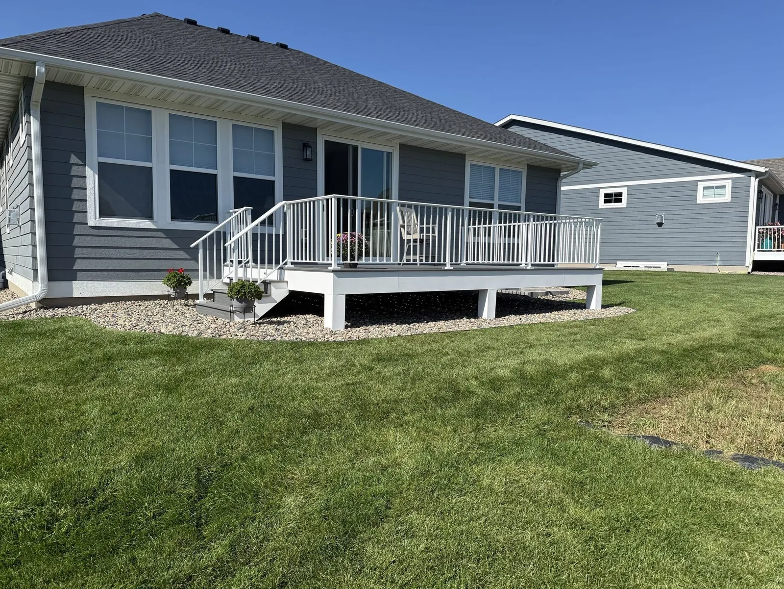 Trex transcends tropical deck lakeville MN by BN Builders